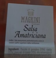 Margini salsa amatriciana