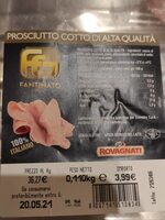 Prosciutto cotto