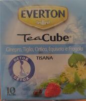 Teacube ginepro, tiglio, ortica, equiseto e fragola