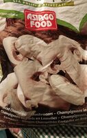 Fignhi champignons già puliti e affettati