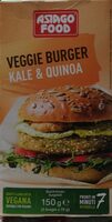 Veggie Burger Kale Quinoa
