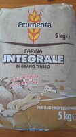 Farina integrale di grano tenero ricca di fibre