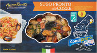Condipresto sugo pronto alle cozze alimento surgelato