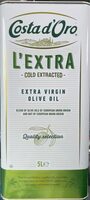Olio extra vergine di oliva