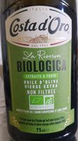 Huile d'olive vierge extra non filtrée