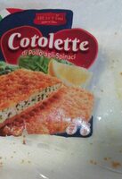 Cotolette di pollo agli spinaci