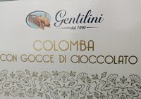 Colomba con gocce di  cioccolato