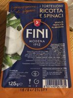 Tortelloni ricotta e spinaci