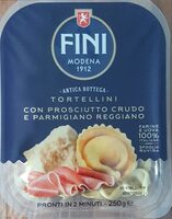 Tortellini con prosciutto crudo e parmigiano reggiano