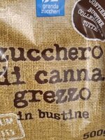 Zucchero di canna grezzo in bustine