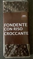 Cioccolato fondente con riso croccante