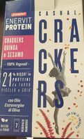 Cracker proteici