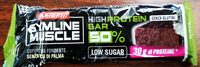 Gymline muscle high protein 50% brownie