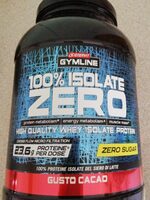 Gymline 100% whey protein isolate zero