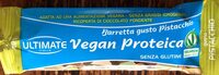 Barretta gusto pistacchio vegan proteica