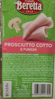Prosciutto cotto e funghi