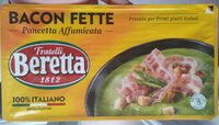 Bacon fette pancetta affumicata