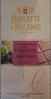 Chocolat Blanc Avec Champagne et Cassis