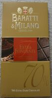 Tablette Chocolat Noir Extra 70% Cacao