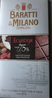 Cioccolato extra fondente 75%