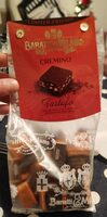 Cremino Tartufo con granella di nocciole spolverato con cacao