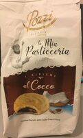 Biscuits coco et fourré chocolat