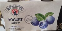 Yogurt intero - 125g x 2 - Gusto mirtillo nero