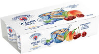 Yogurt Intero - 125G X 8 - Mango | Cocco  | Agrumi | Pesca - Senza Glutine
