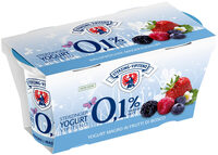 Yogurt magro 0,1% - 125g x 2 - Gusto frutti di bosco
