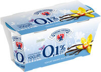 Yogurt magro 0,1% - 125g x 2 - Gusto vaniglia
