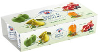 Yogurt Sapori di Vipiteno - 125g x 8 - Miele-Melissa | Pera-Camomilla | Mela verde | Melograno – Mora