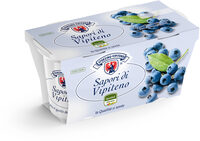 Yogurt intero Sapori di Vipiteno - 125g x 2 - Gusto mirtillo nero