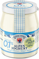 Alpenyogurt magro vetro da latte Fieno STG - 150g - bianco