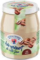 Yogurt biologico intero da latte fieno STG - 150g - caffè