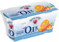 Yogurt Vipiteno magro 0,1% - 125gx2 - arancia/carota/zenzero