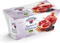 Yogurt intero Sapori di Vipiteno - 125g x 2 - melograno/more