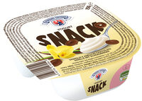 Yogurt Snack - 150g - vaniglia e anelli di cereali ricoperti di cioccolato al latte