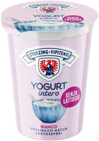 Yogurt intero senza lattosio - 500g - Bianco