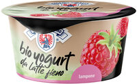 Yogurt biologico intero da latte fieno STG - 170g - lampone