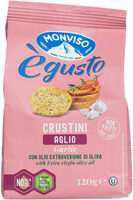 Panmonviso Crustini m / Hvitløk & Persille