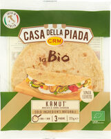 La bio kamut piadine