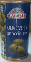 Olive verdi snocciolate