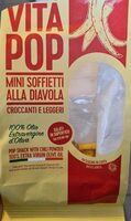 Pop snack with chili powder