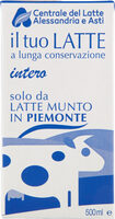 Il tuo latte a lunga conservazione intero