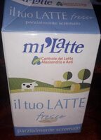 Latte fresco parzialmente scremato
