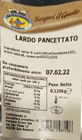 Lardo pancettato