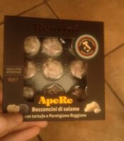 Ape re bocconcini di salame