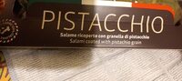 Salame con granella di pistacchio