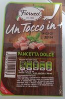 Pancetta dolce