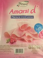 Fiorucci Amarsi D+ Prosciutto Cotto 120g